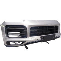Bumper Depan Bekas untuk Porsche Cayenne 9Y0, Termasuk Grille Depan, Lampu Depan, Kipas Pendingin, Fender, Kap Mesin, dan Body Kit SD.