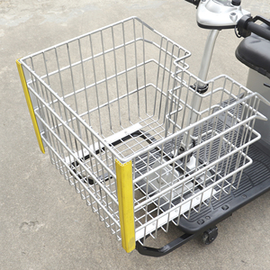 Chariot de courses à trois roues Cosco de grande capacité avec siège réglable, scooter électrique rapide pour personnes âgées - Product Image 4