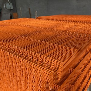 Clôture métallique bon marché en IR de <span class=keywords><strong>50</strong></span>*200 mm pour panneaux de clôture en fil soudé de forme, panneau de 4 mm de <span class=keywords><strong>hauteur</strong></span> en <span class=keywords><strong>cm</strong></span>, clôture métallique bon marché en relief pour jardin - Product Image 4