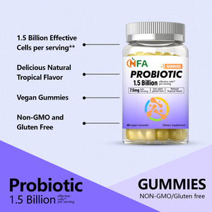 Bacillus coagulans อาหารเสริมสูตรมังสวิรัติสำหรับผู้หญิงเยลลี่ไบโอติกสำหรับผู้ใหญ่ - Product Image 3
