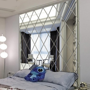 FAI <span class=keywords><strong>DA</strong></span> TE 3D dello specchio autoadesivo per la decorazione del salone acrilico decorazione di arte della <span class=keywords><strong>parete</strong></span> autoadesivo della <span class=keywords><strong>parete</strong></span> a specchio - Product Image 4