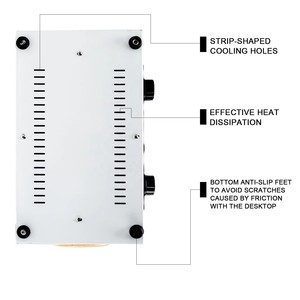 กล่องทำความสะอาดอุณหภูมิสูง อุปกรณ์ทำความสะอาดร้านทำเล็บอเนกประสงค์ ตู้ผ้าร้อน 2 ลิตร พร้อมถาดสแตนเลส - Product Image 5