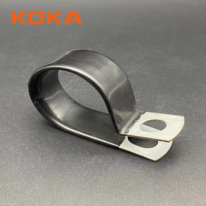 Chất lượng tốt nhúng nóng ống mạ kẽm kẹp điện kẽm p loại PVC bọc cáp kẹp - Product Image 2