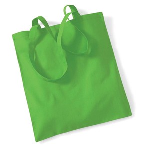 Bolsa de Compras Promocional 100% Algodón, Color Verde Manzana, Talla Única, Uso Casual - Product Image 1