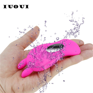 Produttori di prodotti del sesso vibratore del massaggiatore del coniglio telecomandato senza fili per la masturbazione femminile che indossa il vibratore - Product Image 2