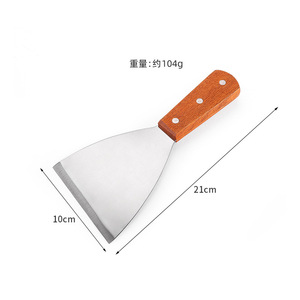 Espátula Rectangular de Acero Inoxidable Fácil de Limpiar para Cocina Teppanyaki Uso en Restaurantes - Product Image 2