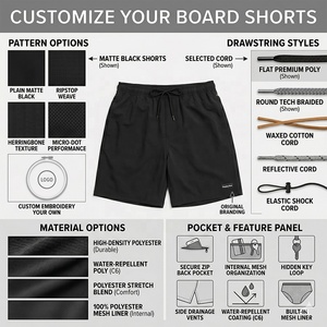 <span class=keywords><strong>Pantaloncini</strong></span> da bagno da <span class=keywords><strong>uomo</strong></span> neri personalizzabili <span class=keywords><strong>con</strong></span> logo, 2-<span class=keywords><strong>in</strong></span>-1, <span class=keywords><strong>vita</strong></span> elastica, ad asciugatura rapida, <span class=keywords><strong>con</strong></span> fodera anti-sfregamento e tasca - Product Image 4