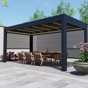 Pergolas Bioclimatiques Électriques <span class=keywords><strong>6x3</strong></span> m Bases pour Pergola en Lames d'Aluminium - Product Image 6