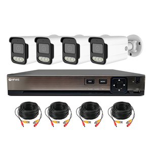 OEM 2MP AHD <strong>Analog</strong> Cctv <strong>Camera</strong> System Surveillance <strong>Camera</strong> and Ip CCTV Security <strong>Camera</strong> System 4CH Nvr Kit <strong>Color</strong> <strong>Night</strong> Vision - Product Image 1