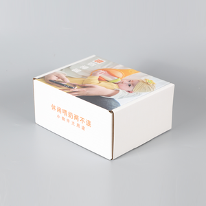 定制标志黑色个性化电子商务纸板纸拉链包装盒袋瓦楞纸箱带标志-购买 - Product Image 2