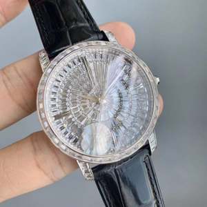 Reloj de pulsera para hombre de alta gama, original, importado, con movimiento mecánico automático, esfera con agujas, Vacheron - Product Image 5