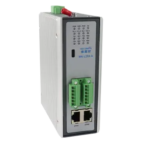WECONFIG endüstriyel IoT ağ geçidi akıllı iletişim yönetimi rs232/485 veri toplama Ethernet web yapılandırma