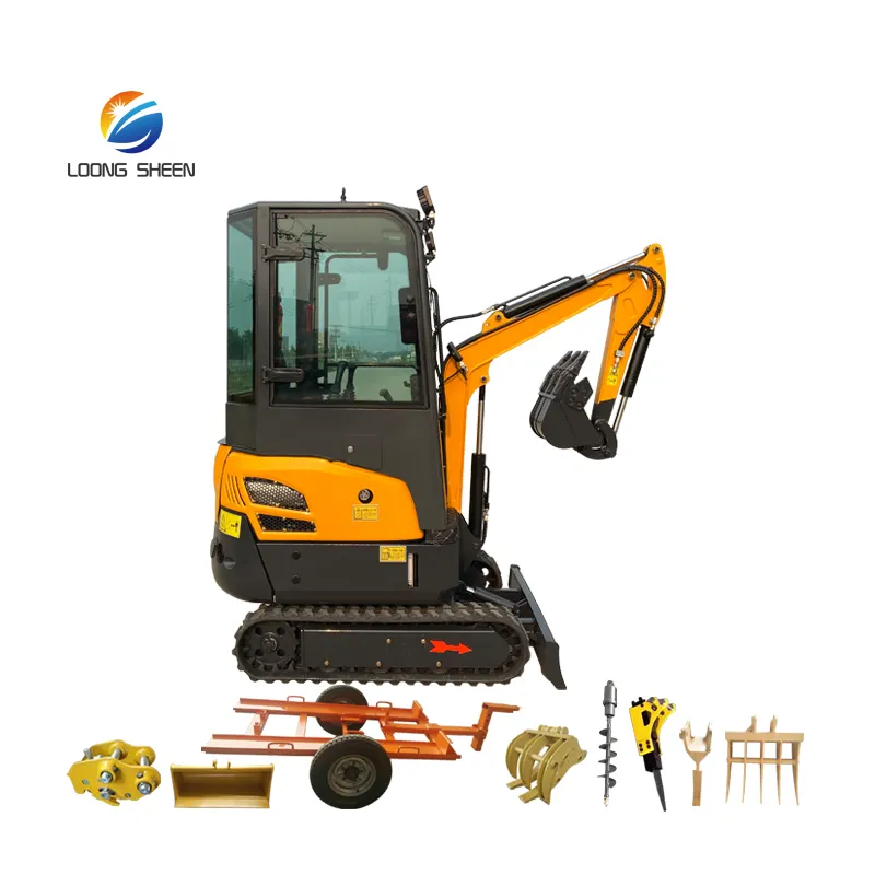 2.5t Excavator 2022 Crawler Hydraulic Small Bagger Retro Excavator 0.8t 1t 1.2t 2t 2.5t 3t 4t Mini Excavator Machine Price