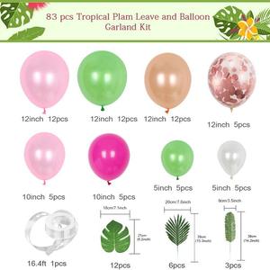 Diskon besar Kit karangan bunga <span class=keywords><strong>Flamingo</strong></span> tema Hawaii tropis balon dekorasi pesta musim panas - Product Image 5