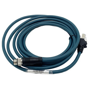 <span class=keywords><strong>Cable</strong></span> <span class=keywords><strong>Ethernet</strong></span> Industrial CAB-ETH-M03 100% Original y Nuevo, 3 <span class=keywords><strong>Metros</strong></span>, Codificado D, M12 a RJ45 para Lector <span class=keywords><strong>de</strong></span> Código <span class=keywords><strong>de</strong></span> Barras - Product Image 4