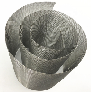 Alta calidad 80 100 200 Cuenta de malla 201 304/304L/316/316L Malla de alambre tejida de acero inoxidable de tejido liso - Product Image 2