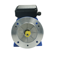 Moteur asynchrone monophasé 4 pôles LF 2,2 CV ML100L1-4 B35 115/120V 50/60Hz, boîtier en aluminium, montage par bride, efficacité IE1/IE2