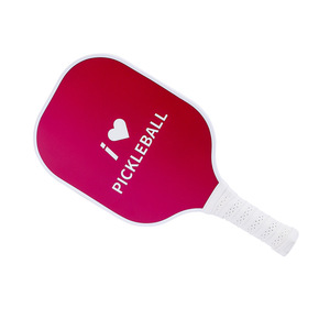 Raquettes de pickleball à face rouge en fibre de verre, antidérapantes, équipement de sport de plein air avec sac de transport pour adultes - Product Image 5