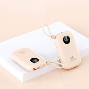 Logo personnalisé 10000mAh Banques haute puissance Charge rapide 22.5W PD Chargeur Portable de poche Numérique Smart LED Fonction magnétique <span class=keywords><strong>Location</strong></span> - Product Image 2