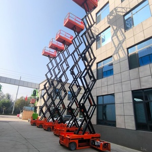 6M Electric Towable <strong>Lift</strong> Table <strong>Man</strong> Lifter Scissor <strong>Lift</strong> Mobile <strong>Manual</strong> Hydraulic Aerial <strong>Lift</strong> Platform - Product Image 5