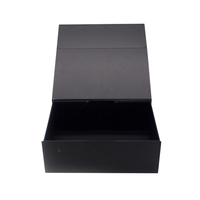 Vente en gros chine fournisseur de luxe élégant impression couvercle magnétique plat carton d'emballage boîte à vêtements pliable