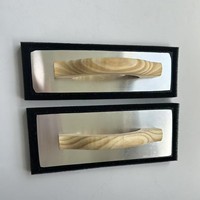 Flotteur noir à poignée en plastique en bois de haute qualité, flotteur carré de qualité industrielle, adapté aux applications plates de bricolage