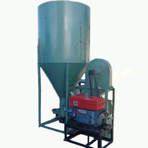 500 kg/h motore Diesel automatico <span class=keywords><strong>fattoria</strong></span> alimentazione Mixer e smerigliatrice verticale animale alimenta macchina di miscelazione - Product Image 1