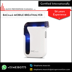 Alco Prevention Canada BACtrack Alcoholímetro Móvil Digital con Puerto USB - Product Image 3