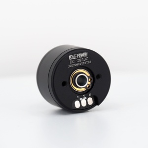 Moteur BLDC de haute qualité JD-power DC 2820C 2208 à rotor externe, arbre creux plat stabilisé, cardan de caméra portable, <span class=keywords><strong>18v</strong></span> 24v - Product Image 2