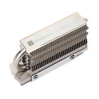 Ventilateurs de refroidissement PC à vitesse variable 6W Yuanyang avec dissipateur thermique en aluminium double face, roulement à billes, caloduc et coussin thermique en silicone pour SSD M.2