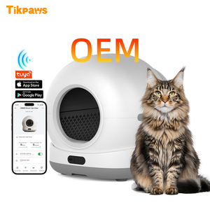 OEM lettiera autopulente per <span class=keywords><strong>gatti</strong></span> lettiera automatica per <span class=keywords><strong>gatti</strong></span> lettiera Robot Tuya APP per il controllo della rimozione degli odori lettiera autopulente - Product Image 1