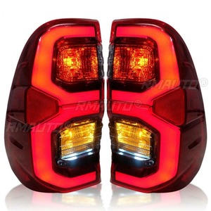 Feu arrière de voiture, ensemble de feux arrière, feu stop arrière pour Toyota Hilux 2020-2021, kit carrosserie, accessoire automobile - Product Image 4