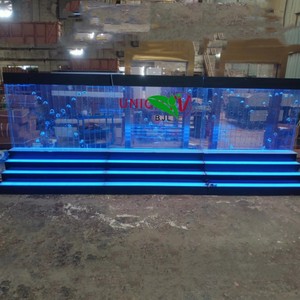 เฟอร์นิเจอร์บาร์ที่กำหนดเอง LED เรืองแสง<span class=keywords><strong>แมงกะพรุน</strong></span>น้ำผนังก้าว<span class=keywords><strong>ตู้</strong></span>บาร์ไวน์ - Product Image 2