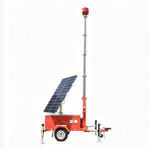 Tour de remorque CCTV à énergie solaire UNIV Mobile 2 panneaux pour la <span class=keywords><strong>surveillance</strong></span> - Product Image 6
