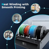 3 Buah/Set Filamen Creality Hyper PLA RFID 1.75Mm 1KG, Filamen Penggunaan Yang Kuat & Lebih Aman, Cetak Dengan Sebagian Besar Printer 3D 3KG