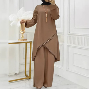 Spedizione Diretta dalla Fabbrica di Nuovi Modelli di Abiti Pullover, Gonne a Metà Coscia e Pantaloni per Abbigliamento Musulmano in Medio Oriente - Product Image 1