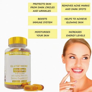 Tiktok Shopify Drop Shipping Producten Oem Krachtige Huid <span class=keywords><strong>Whitening</strong></span> L-Glutathion Vitaminen Pillen Capsule - Product Image 5