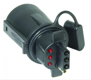 <span class=keywords><strong>Remorque</strong></span> et RV 12V 4 <span class=keywords><strong>fils</strong></span> et adaptateur plat à <span class=keywords><strong>7</strong></span> lames avec feux de signalisation - Product Image 1