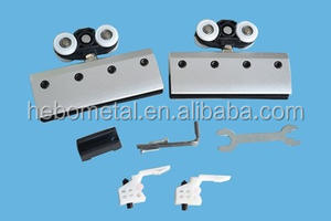 <span class=keywords><strong>Porte</strong></span> de douche en verre Roue roulante en nylon Cloisons murales pliantes suspendues Accessoires <span class=keywords><strong>Porte</strong></span> <span class=keywords><strong>coulissante</strong></span> en verre <span class=keywords><strong>Chariot</strong></span> - Product Image 6