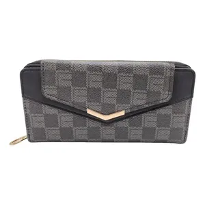 Portafoglio Mini stile semplice classico da donna 5 porta carta di separazione chiusura aperta da donna borsa RFID protetta corta in Nylon poliestere - Product Image 6