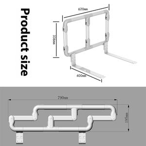 Unilaterale pieghevole letto di recinzione anziani Guardrail bambino deflettore Anti-caduta ausiliario comodino corrimano per uso bagno - Product Image 6