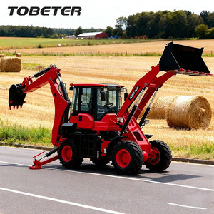 Tobeter Mini Nông Nghiệp <span class=keywords><strong>Backhoe</strong></span> <span class=keywords><strong>Loader</strong></span> 1m3 Xô Công Suất Cao Hoạt Động Hiệu Quả Tải <span class=keywords><strong>Backhoe</strong></span> <span class=keywords><strong>Loader</strong></span> - Product Image 1