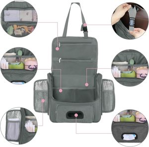 Newest <strong>Baby</strong> Backseat Car Organizer Portable Car Diaper Caddy Organizer for <strong>Baby</strong> <strong>Stuff</strong> - Product Image 3