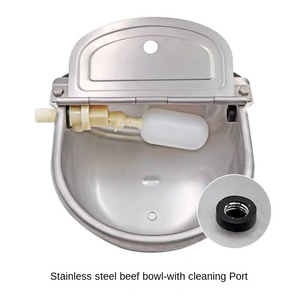Abreuvoir en acier inoxydable pour vaches, modèle 304 épais avec boule flottante - Product Image 4