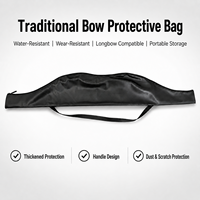 Étui de transport traditionnel pour arc, sac de protection pour arc long et arc classique, équipement de tir à l'arc