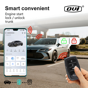 OVIスマートフォンアプリGPS/GSMリモートスタートストップエンジンキットOEMキーリテンション用トヨタプラドランドクルーザーリモコン気候制御 - Product Image 5