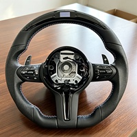 Volant sport LED pour BMW M3 M4 M5 M6 F10 F15 F20 F22 F25 F30 F11 F18 F31 F35 F40 E70 E71 E90 E91 X1 X3 X4 X5