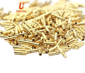 ONLYOA <strong>plug</strong> banana connector 2mm <strong>pcb</strong> mount electrical bullet beryllium copper brass for power - Product Image 5