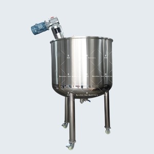 Tanque de Mezcla Móvil de Acero Inoxidable de Una Sola Capa de 1000L para Productos Químicos, Alimentos y Bebidas - Product Image 1
