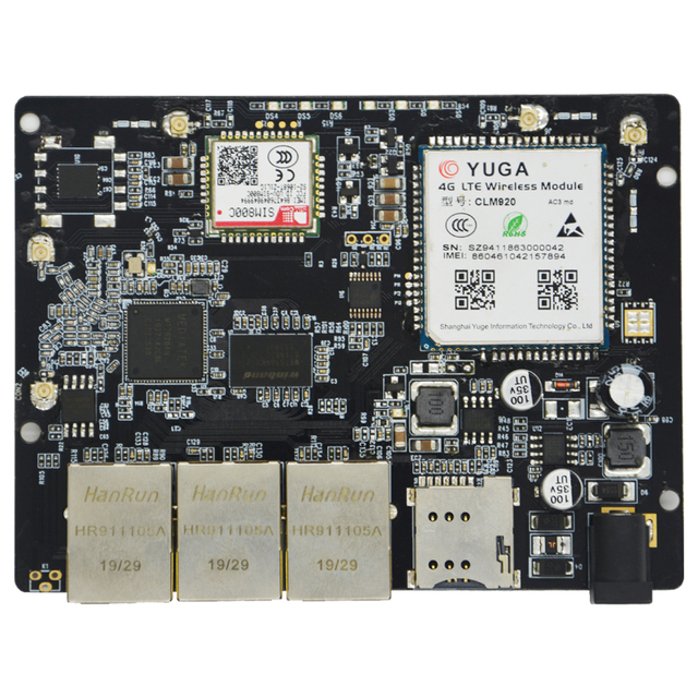 High Reliability Aerospace PCBA Custom PCB Assembly 1-64 Layers Hard Gold Surface 1-3 Days Lead Time for Flight Control